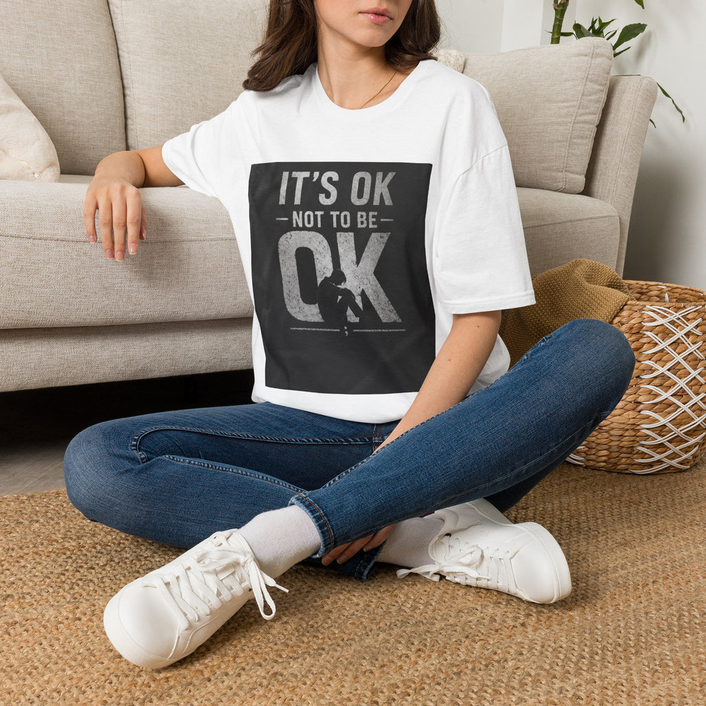 It's OK Not To Be OK T-Shirt — Mental Health Awareness Graphic Tee