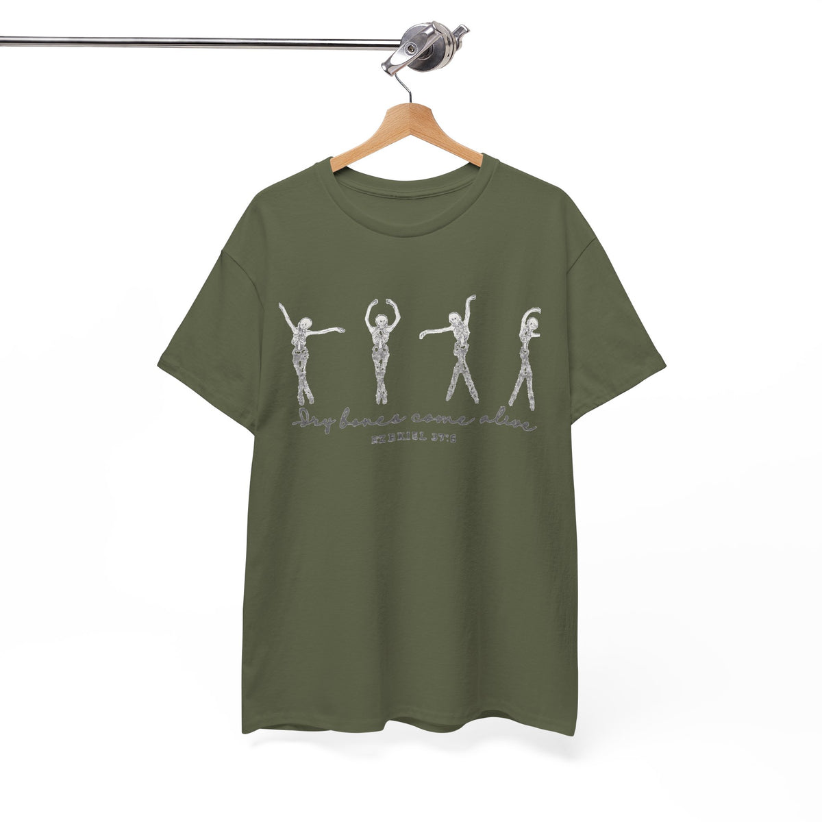 Dry bones come alive' Vintage Ballet Graphic T-Shirt
