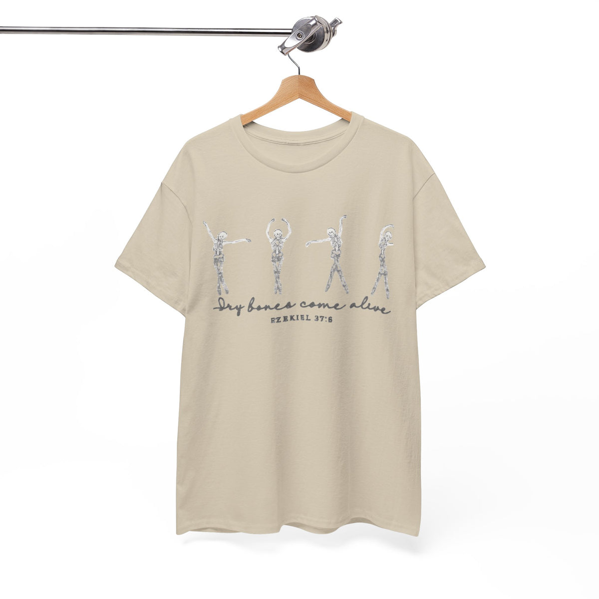 Dry bones come alive' Vintage Ballet Graphic T-Shirt
