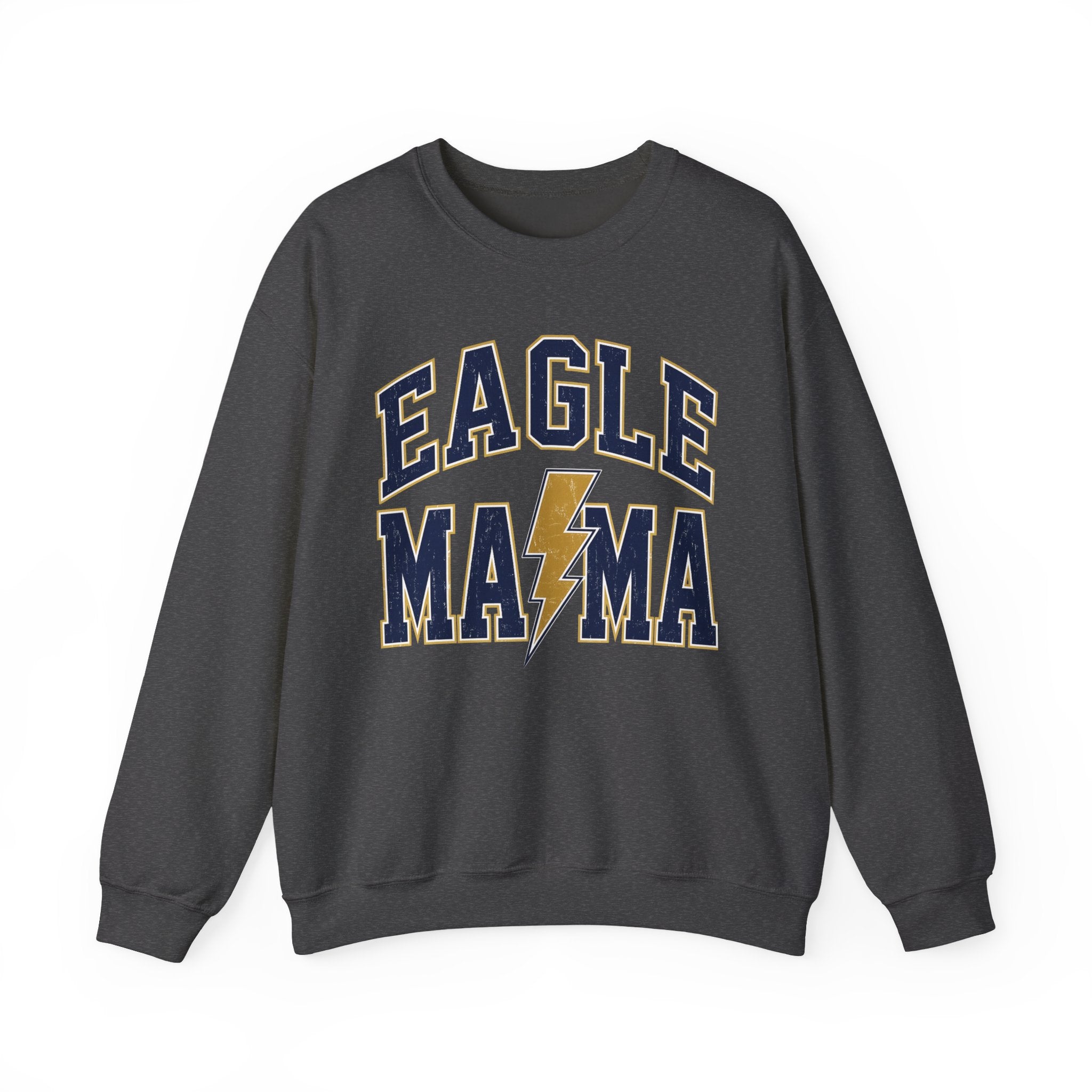 Eagle Mama Crewneck Sweatshirt — Vintage Lightning Mom Pullover