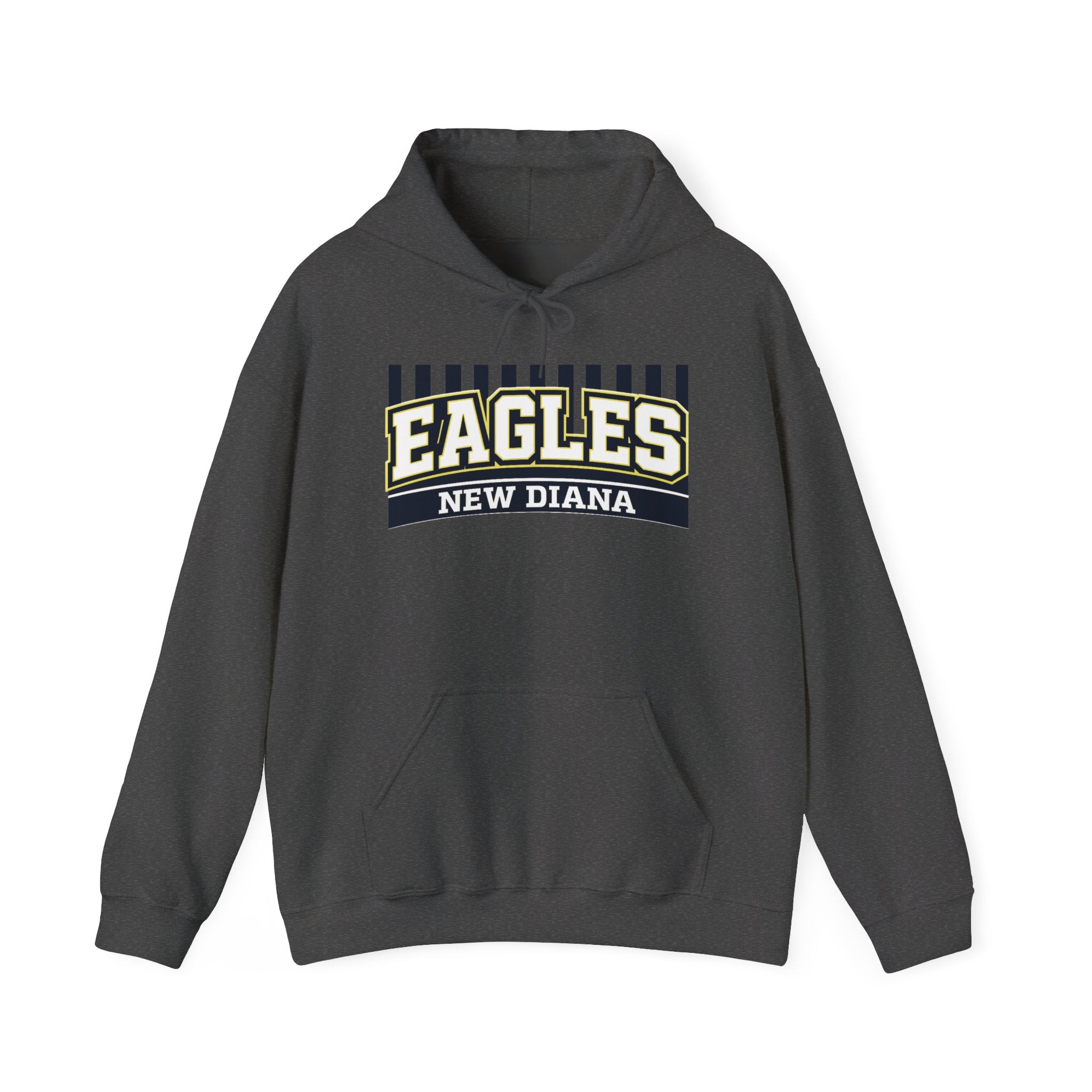 Eagles New Diana Hoodie — Vintage Varsity Stripe School Spirit Sweatshirt