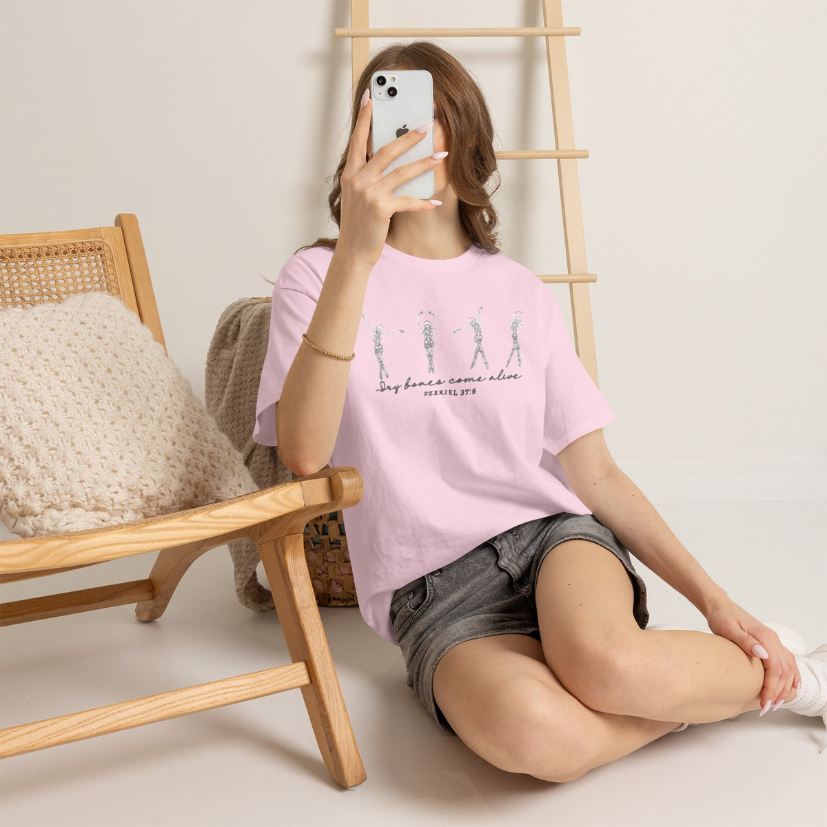 Dry bones come alive' Vintage Ballet Graphic T-Shirt