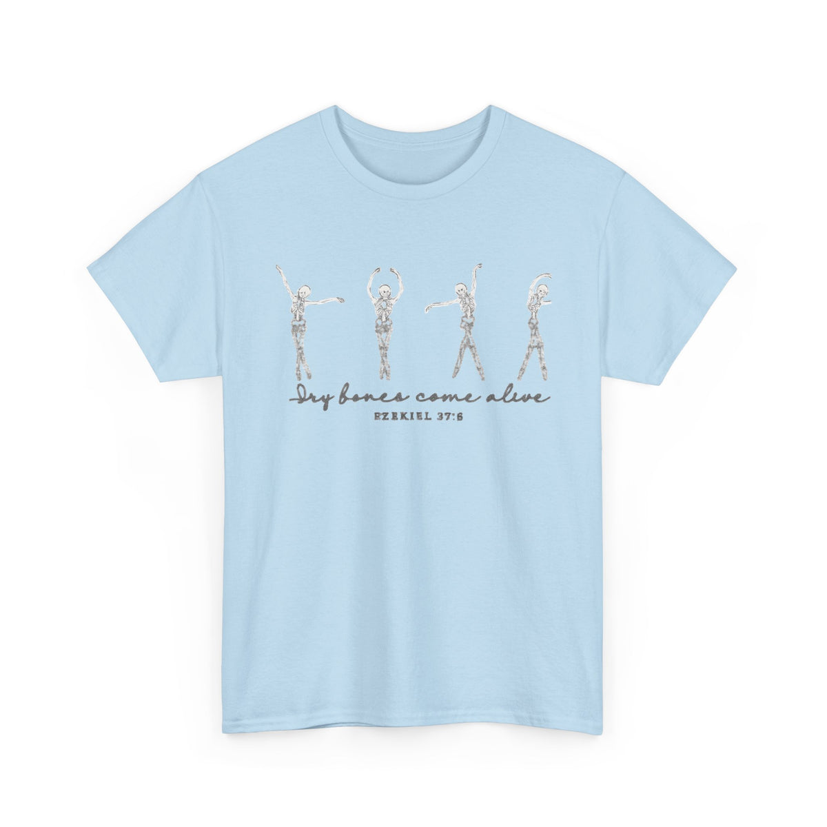 Dry bones come alive' Vintage Ballet Graphic T-Shirt