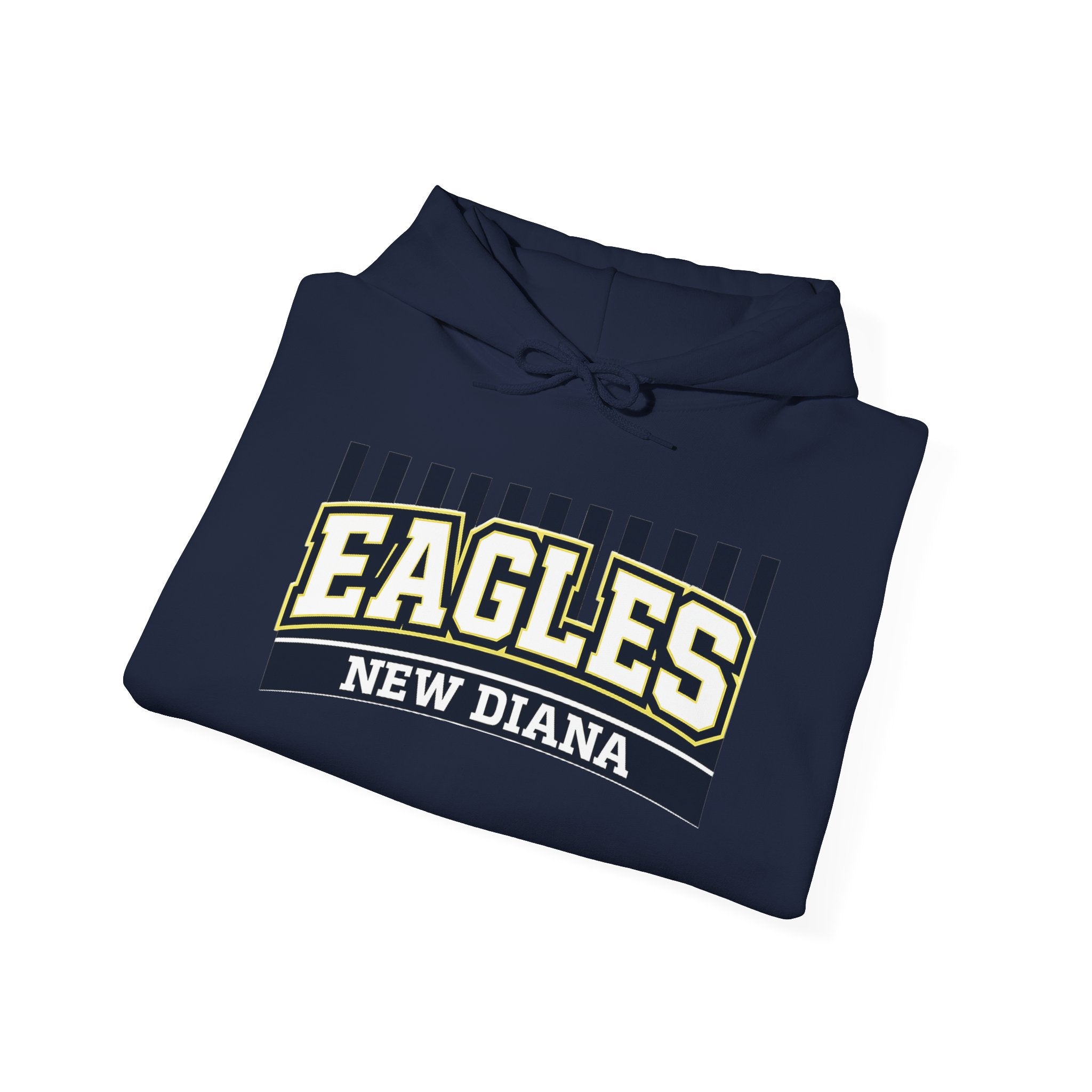 Eagles New Diana Hoodie — Vintage Varsity Stripe School Spirit Sweatshirt