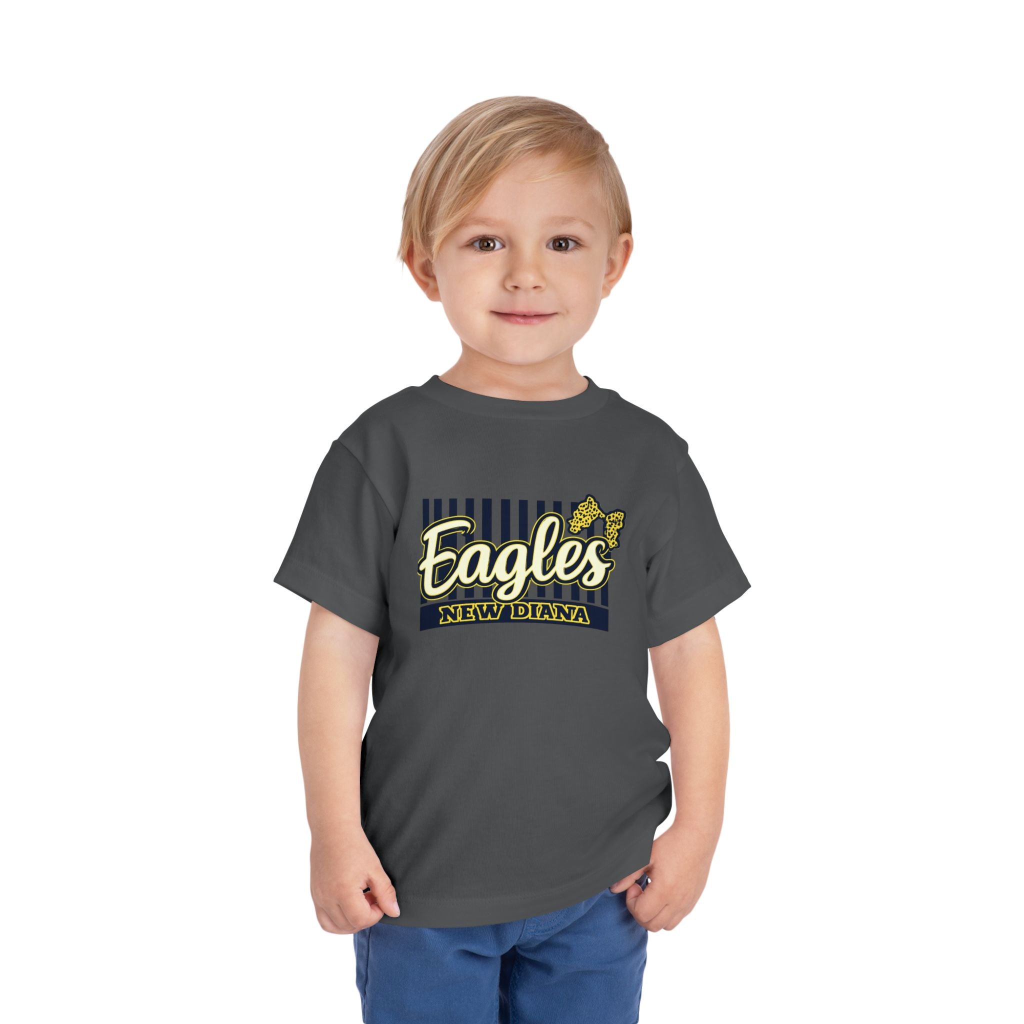 Toddler Eagles New Diana Tee — Cute Kids School Spirit Shirt