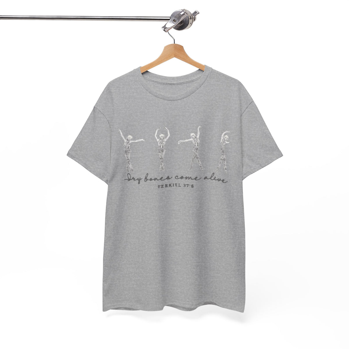 Dry bones come alive' Vintage Ballet Graphic T-Shirt