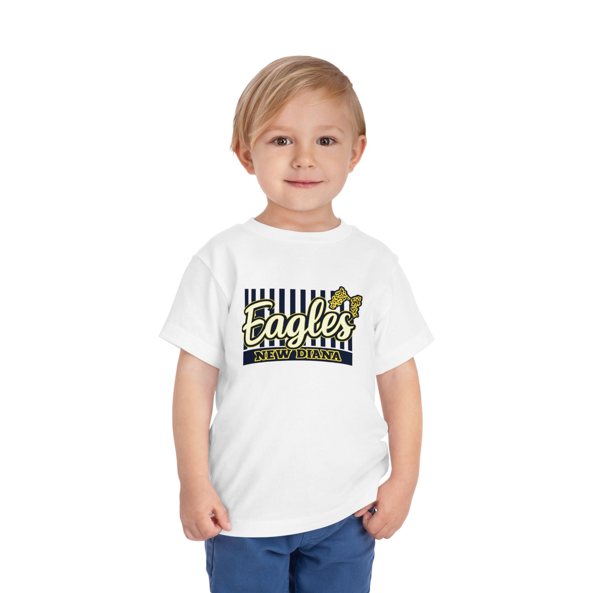 Toddler Eagles New Diana Tee — Cute Kids School Spirit Shirt