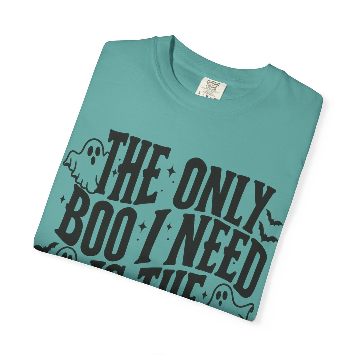 Holy Ghost Halloween T-Shirt — "The Only Boo I Need Is The Holy Ghost"
