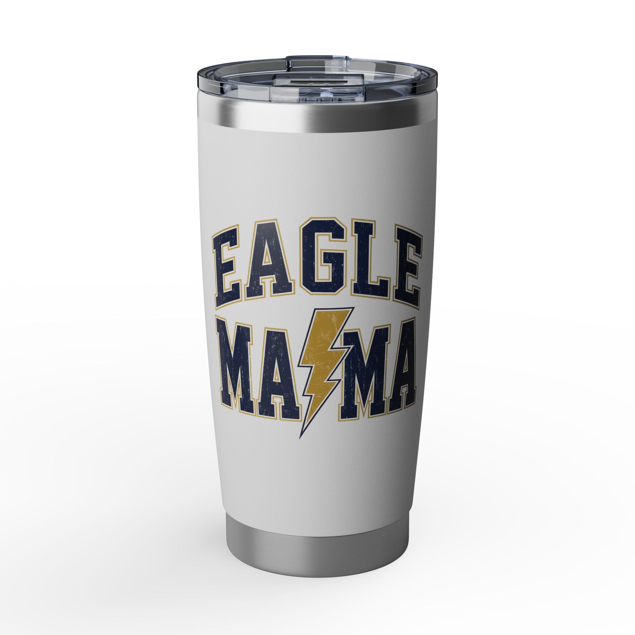 Eagles Mama 20oz Stainless Tumbler — Insulated Lightning Bolt Travel Cup