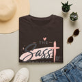 Sass Project Graphic Tee — Faith-Inspired Pink Cross T-Shirt