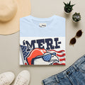 'Merica Eagle T‑Shirt — Patriotic American Flag Eagle Graphic Tee