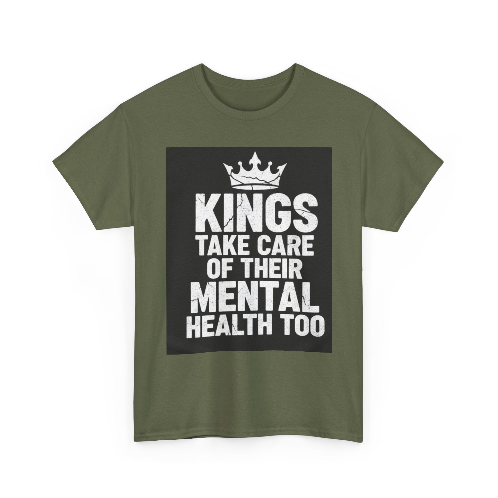 Kings Take Care of Their Mental Health Too T-Shirt