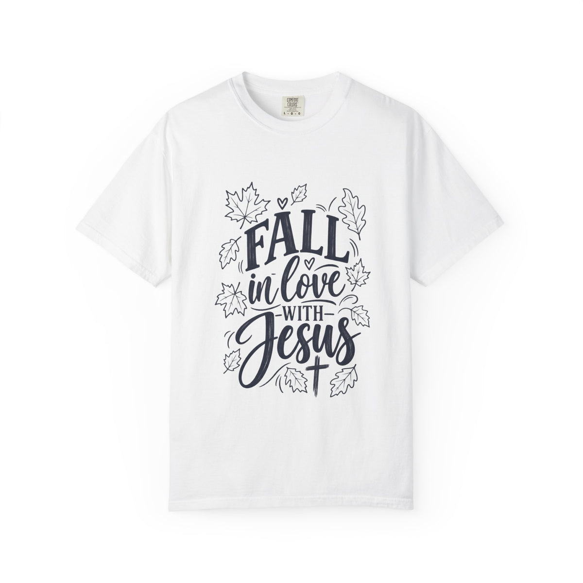 Fall in Love with Jesus T-Shirt — Christian Autumn Tee