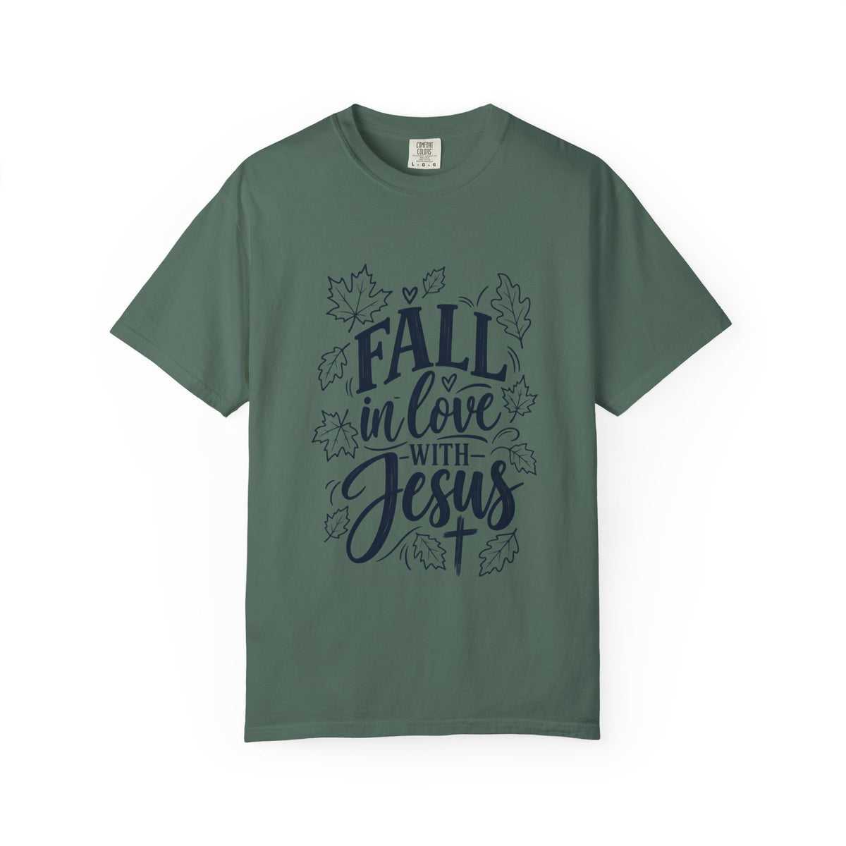 Fall in Love with Jesus T-Shirt — Christian Autumn Tee