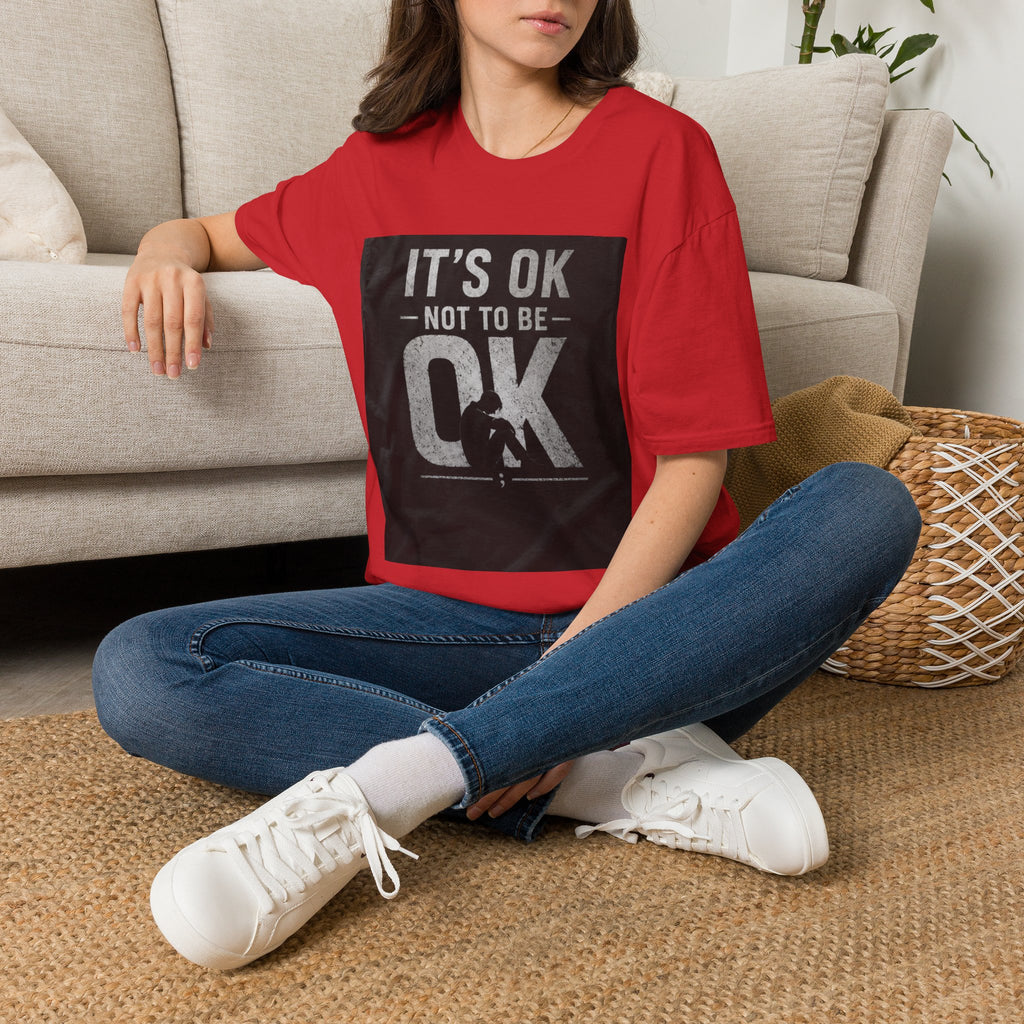 It's OK Not To Be OK T-Shirt — Mental Health Awareness Graphic Tee