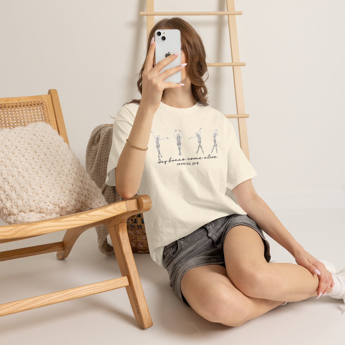 Dry bones come alive' Vintage Ballet Graphic T-Shirt