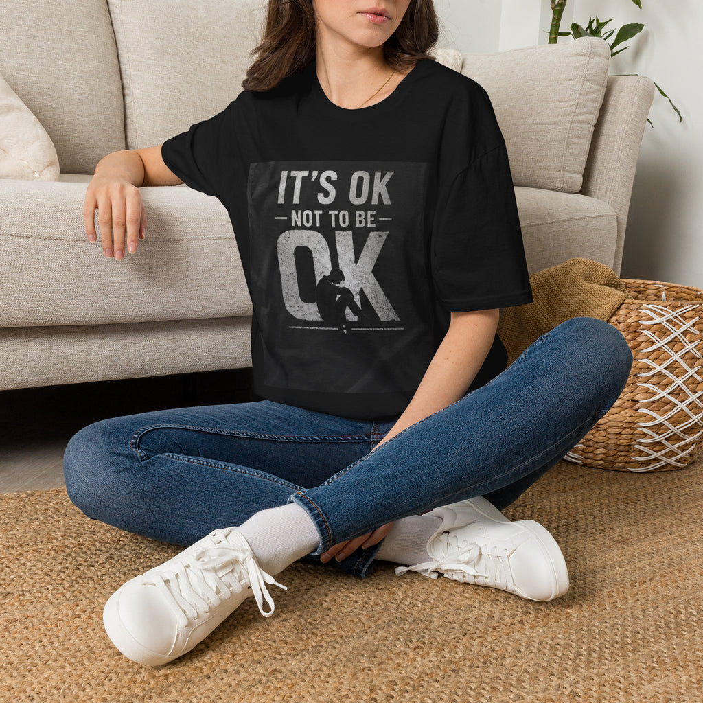 It's OK Not To Be OK T-Shirt — Mental Health Awareness Graphic Tee