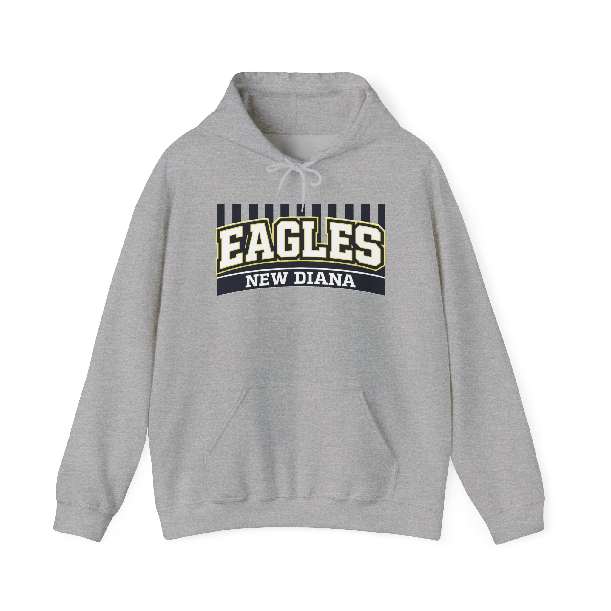 Eagles New Diana Hoodie — Vintage Varsity Stripe School Spirit Sweatshirt