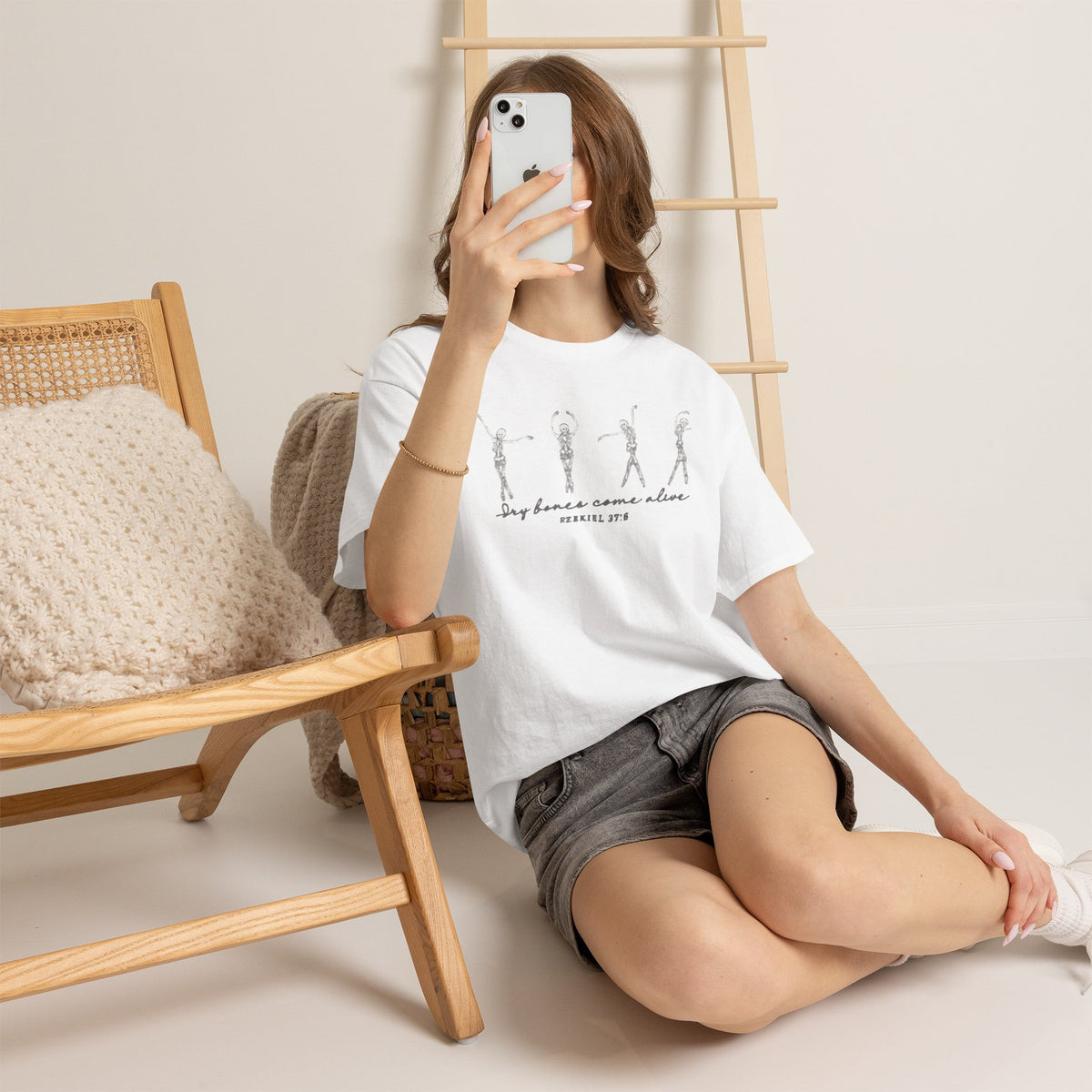 Dry bones come alive' Vintage Ballet Graphic T-Shirt
