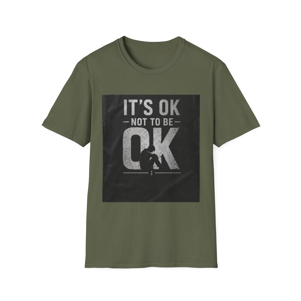 It's OK Not To Be OK T-Shirt — Mental Health Awareness Graphic Tee