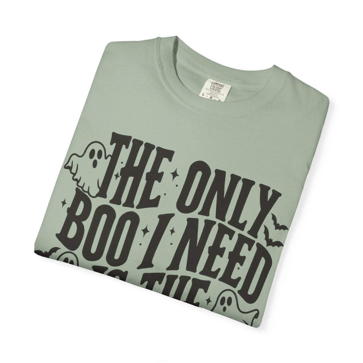 Holy Ghost Halloween T-Shirt — "The Only Boo I Need Is The Holy Ghost"