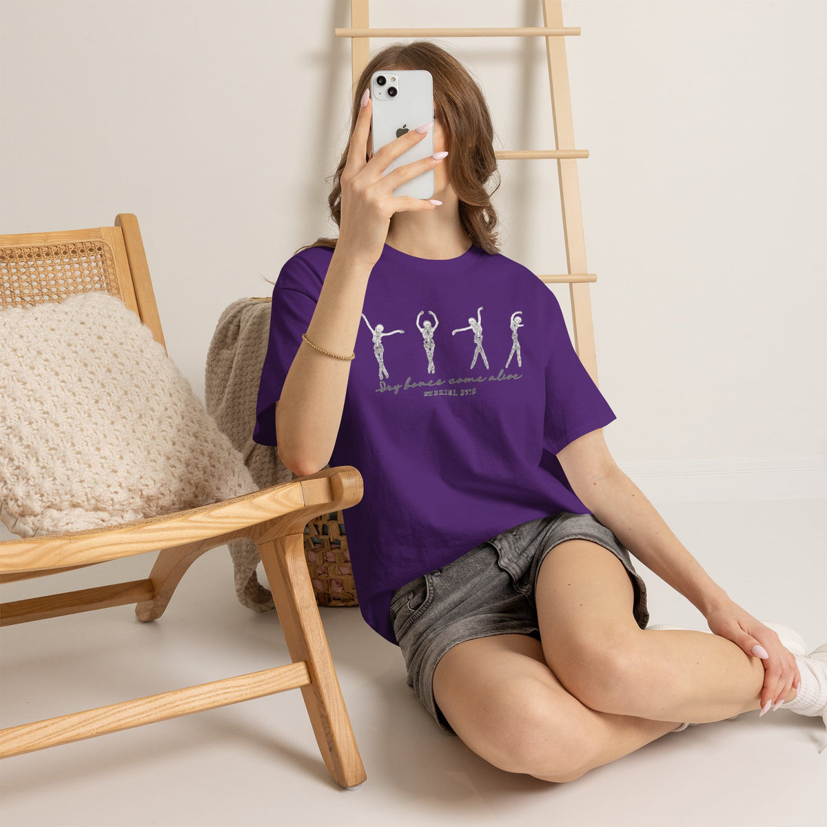 Dry bones come alive' Vintage Ballet Graphic T-Shirt