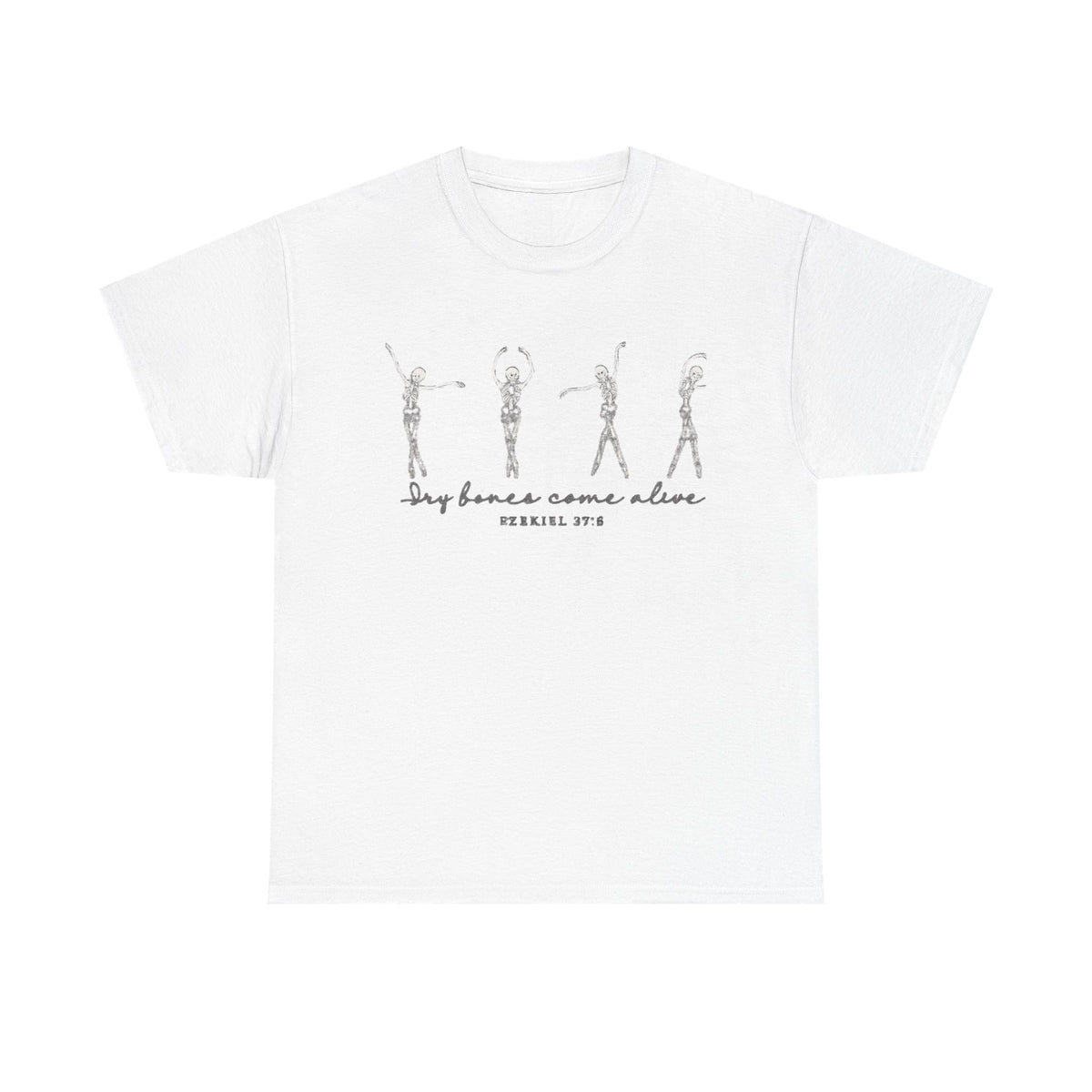 Dry bones come alive' Vintage Ballet Graphic T-Shirt