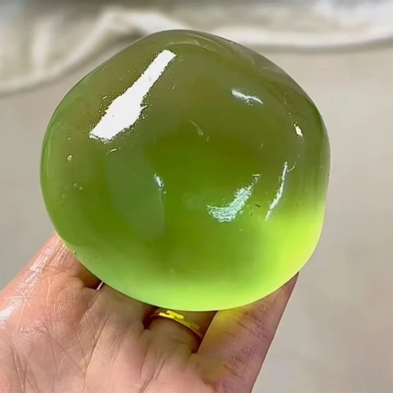 Transparent Squishy Fidget Toy – Colors & Fun Designs