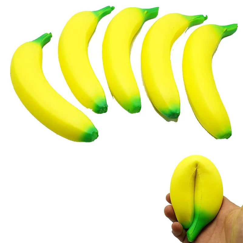 Banana Squishy Fidget Toy