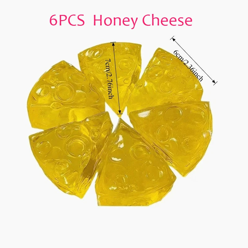 Honey Cheese Squishy Fidget Toy