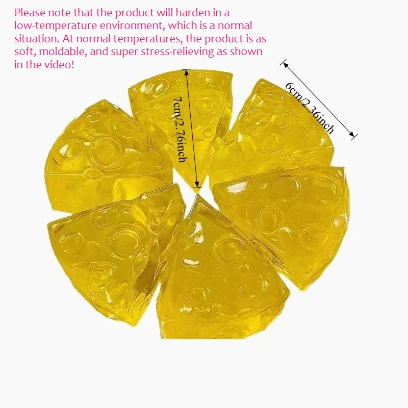 Honey Cheese Squishy Fidget Toy