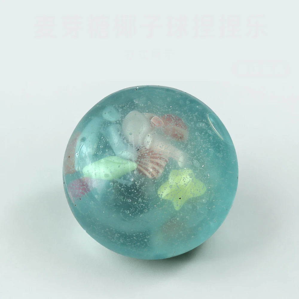 Transparent Squishy Fidget Toy – Colors & Fun Designs
