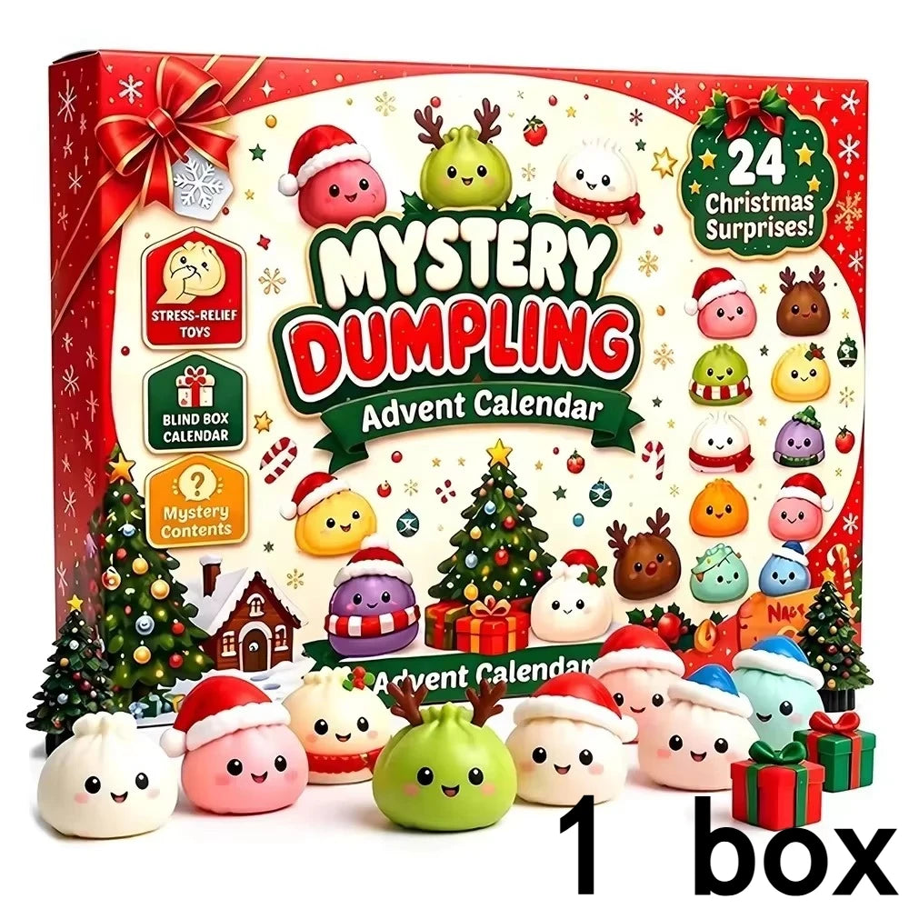 Christmas Dumpling Advent Calendar – 24-Day Countdown