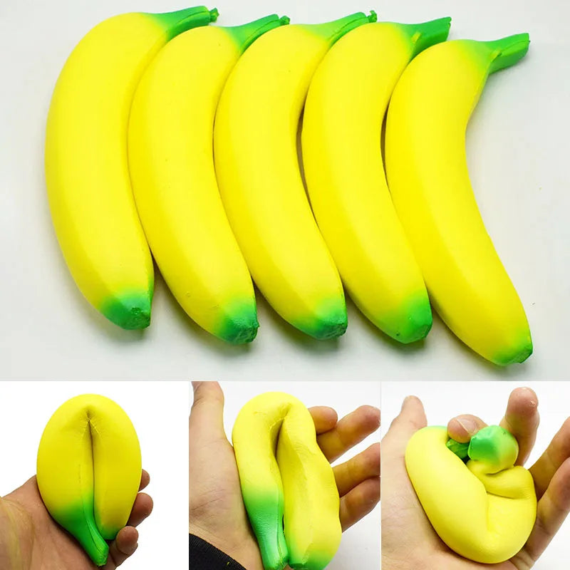 Banana Squishy Fidget Toy