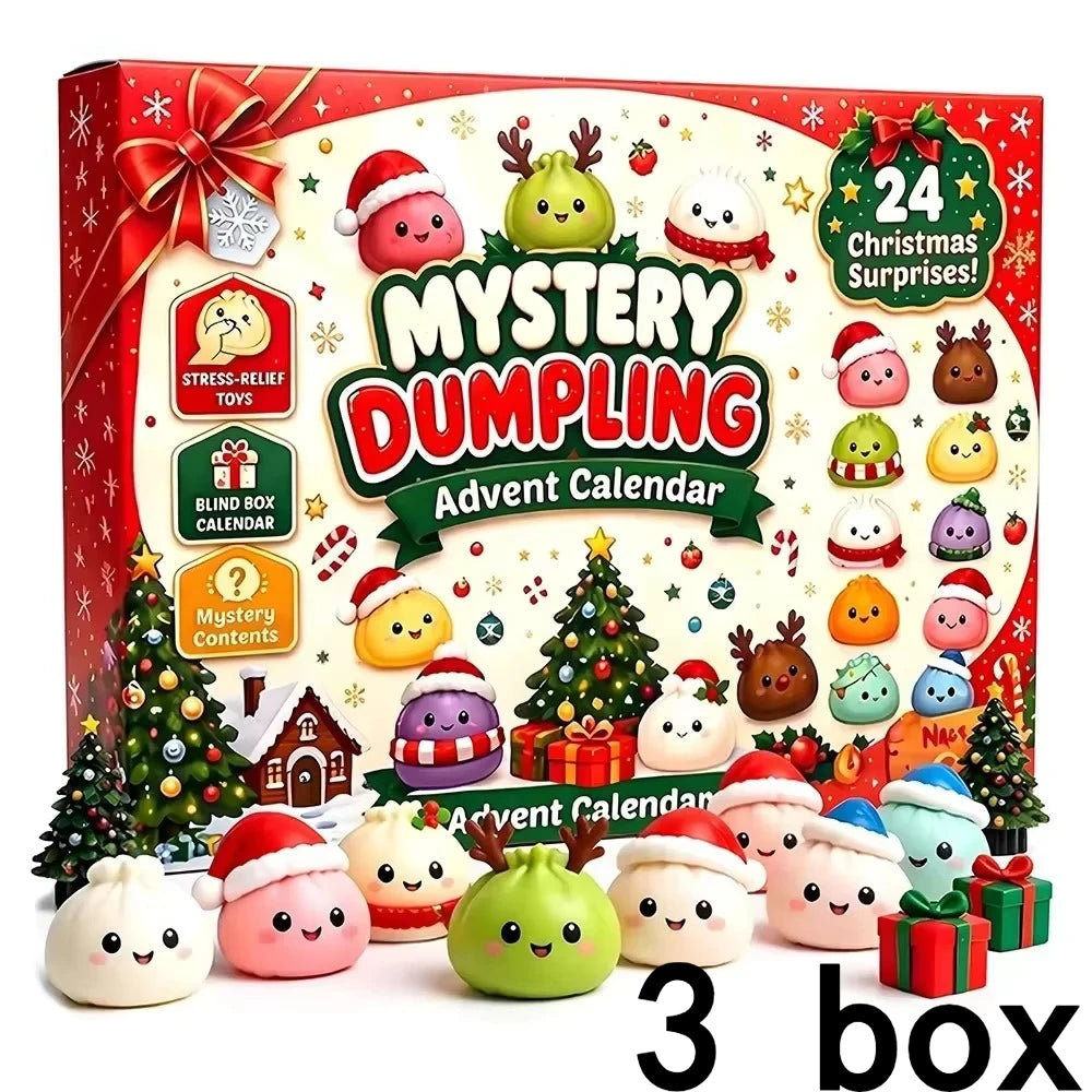 Christmas Dumpling Advent Calendar – 24-Day Countdown