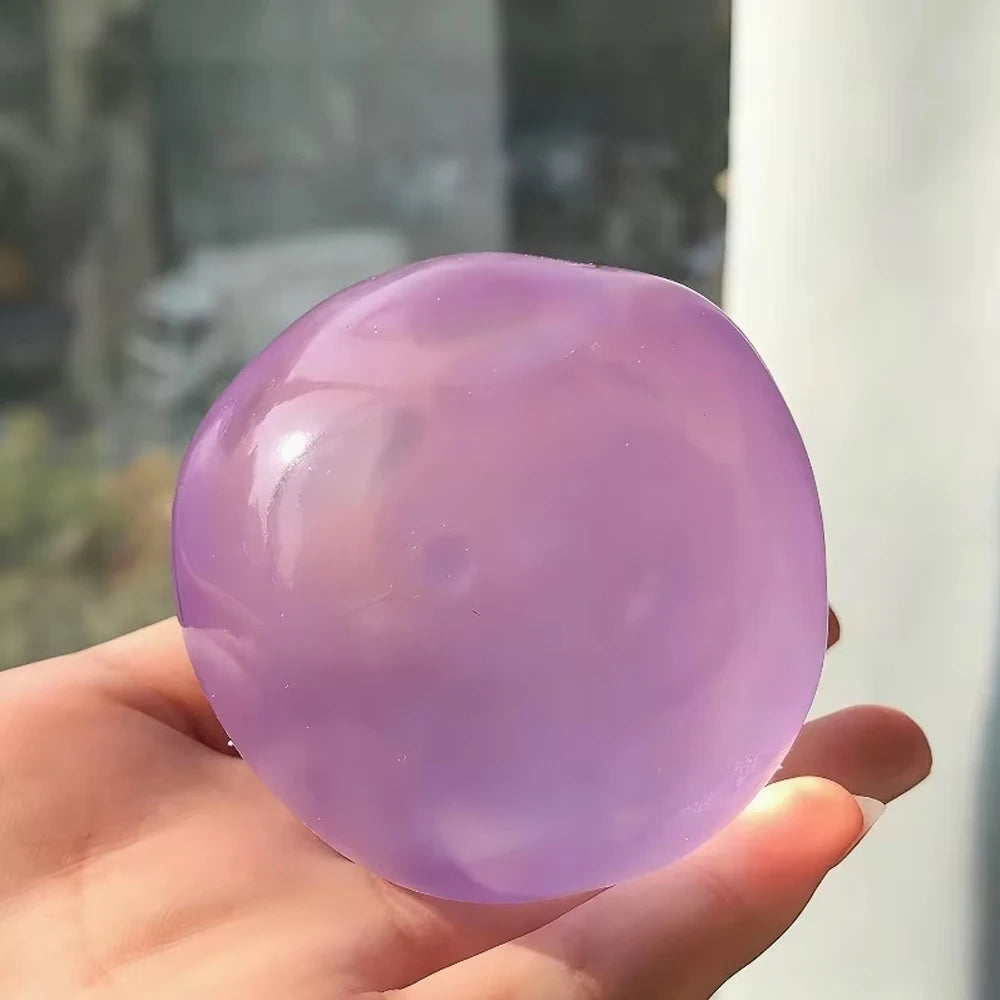 Transparent Squishy Fidget Toy – Colors & Fun Designs
