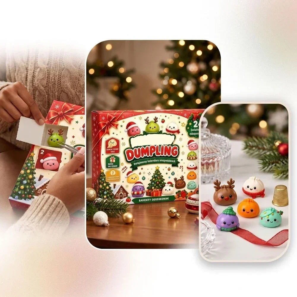 Christmas Dumpling Advent Calendar – 24-Day Countdown